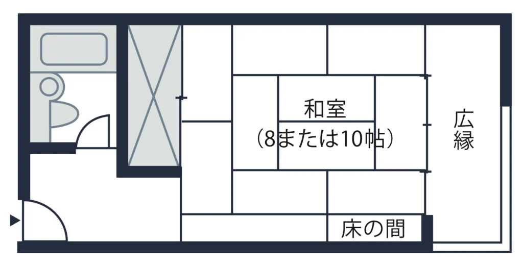 箱根和室レギュラー間取り