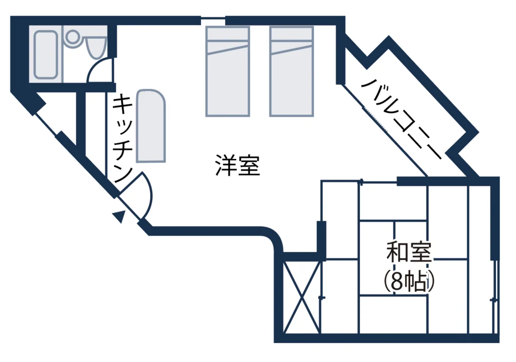 日光別館パレス間取り