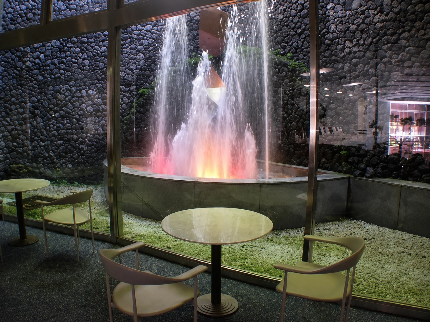 水音に癒される憩いの場