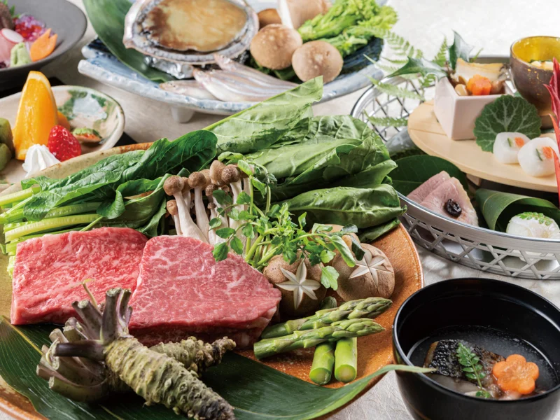 ホテルジャパン箱根　箱根鉄板の膳