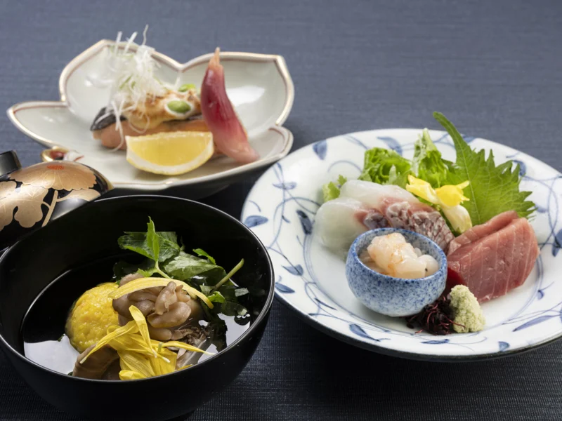 ホテルジャパン下田　10月のお料理（和食）