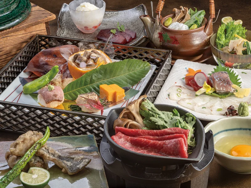 ホテルジャパン箱根　10月11月 料理長和食特撰「秋の収穫の喜び」